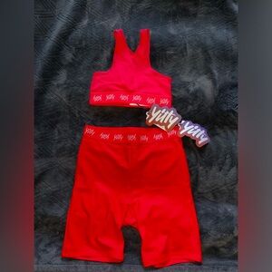 Hot pink two piece Yitty set